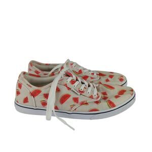 Vans Watermelon‎ Sneakers Low Top Canvas Shoes Women's Size 8 500714